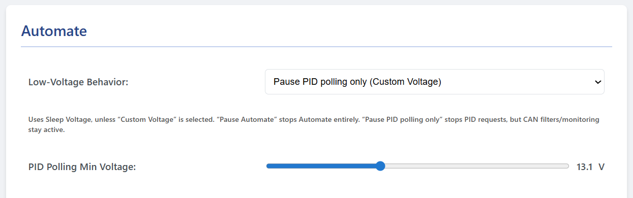 Scanning for PIDs